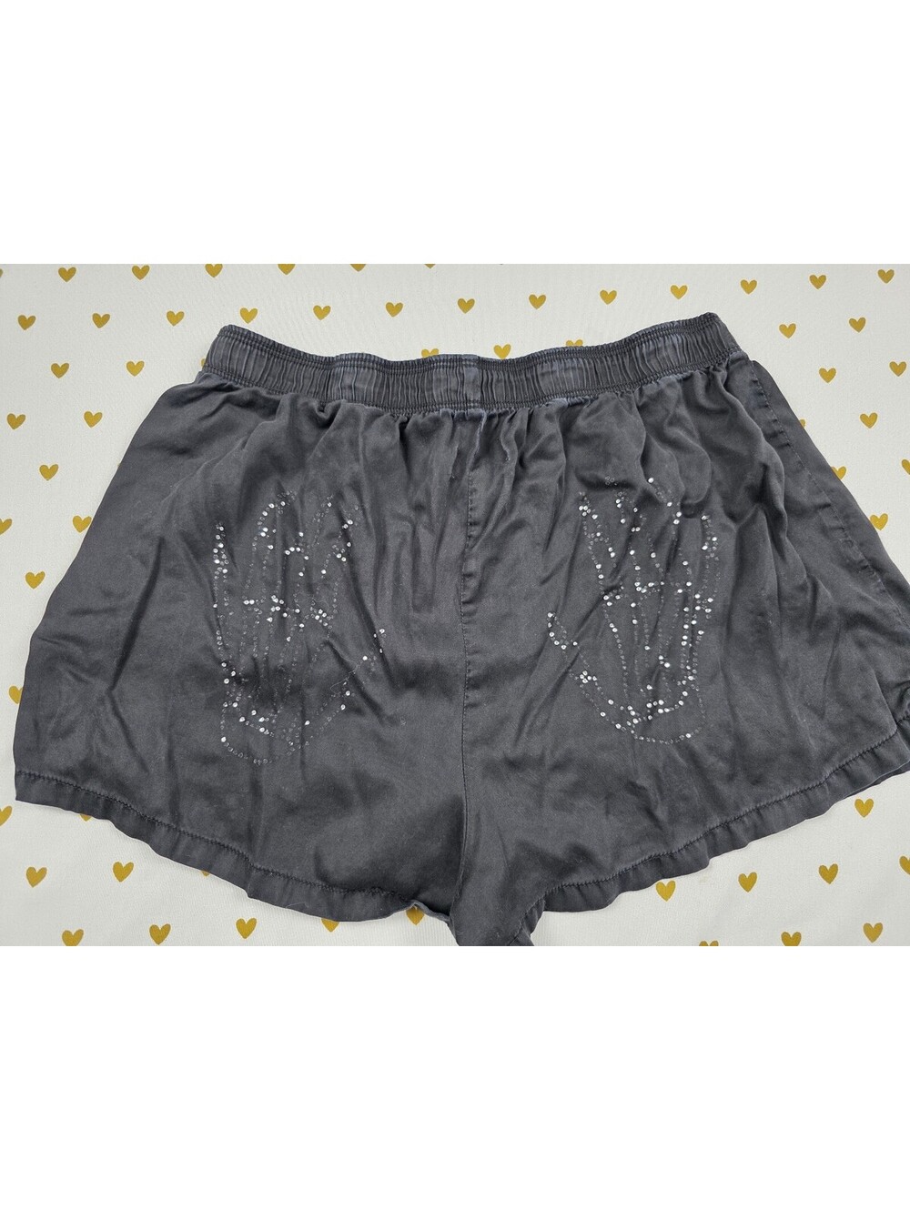 Victorias Secret PINK Halloween Skeleton XS Sleep Shorts Boxers Pajama Bottoms